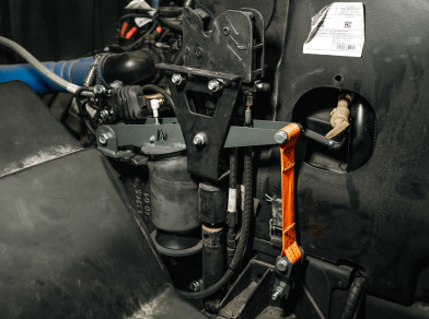 Рис. 4 Наши проекты: Пневмоподвеска на кабину КАМАЗ 65117