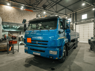 Рис. 1 Наши проекты: Пневмоподвеска на кабину КАМАЗ 65117