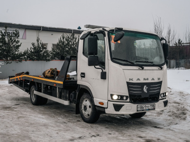 Рис. 1 Наши проекты: Пневмоподвеска на KAMAZ Компас 5