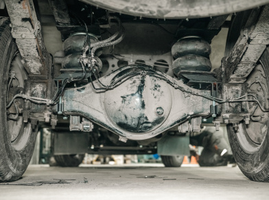 Рис. 2 Наши проекты: Пневмоподвеска на КАМАЗ Компас 5