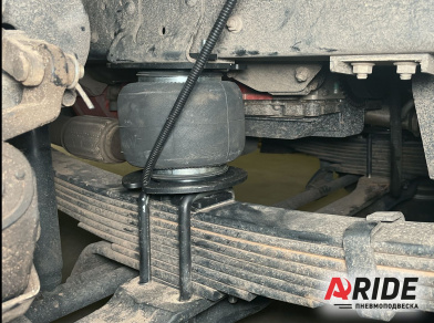 Рис. 3 Наши проекты: Установка пневмоподвески на КАМАЗ Компас 9