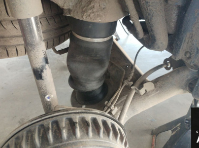 Рис. 5 Наши проекты: Пневмоподвеска на ВАЗ (Lada) Largus - Этапы установки