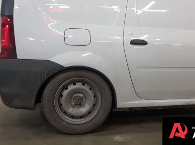 Рис. 2 Наши проекты: Пневмоподвеска на ВАЗ (Lada) Largus - задняя ось на пневмоподвески