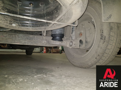 Рис. 4 Наши проекты: Пневмоподвеска на ВАЗ (Lada) Largus для грузоподъемности - Этапы установки