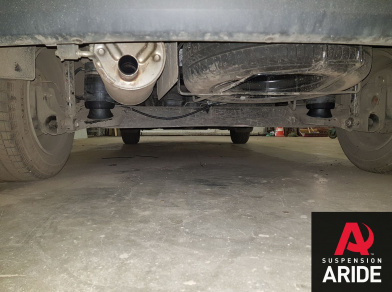 Рис. 7 Наши проекты: Пневмоподвеска на ВАЗ (Lada) Largus для грузоподъемности - Этапы установки