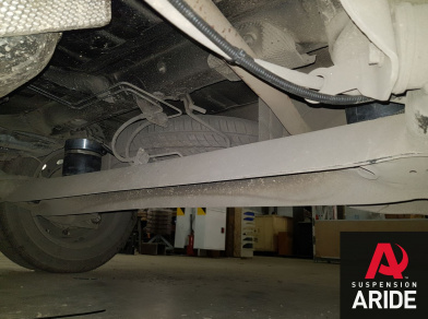 Рис. 5 Наши проекты: Пневмоподвеска на ВАЗ (Lada) Largus для грузоподъемности - Этапы установки