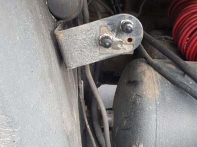 Рис. 9 Наши проекты: Пневмоподвеска на ﻿MAN TGL 8.163 - Этапы установки