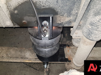 Рис. 4 Наши проекты: Пневмоподвеска на ﻿MAN TGL 8.163 - Этапы установки