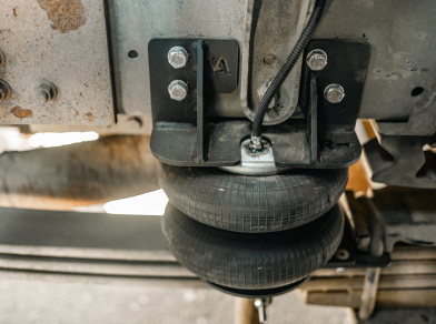 Рис. 5 Наши проекты: Пневмоподвеска на MAN TGA