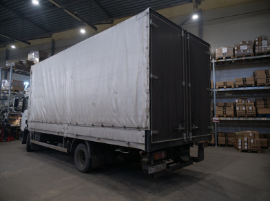 Рис. 2 Наши проекты: Пневмоподвеска на MAN TGL