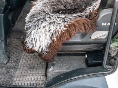 Рис. 8 Наши проекты: Пневмоподушки на MAN TGL 12.180