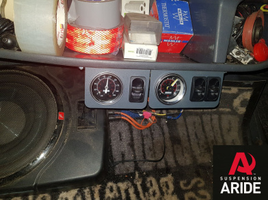 Рис. 12 Наши проекты: Пневмоподвеска на Mercedes Atego 818 - Этапы установки