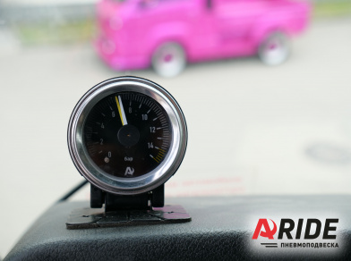 Рис. 3 Наши проекты: Пневмоподвеска на самосвал Mercedes Arocs 4145