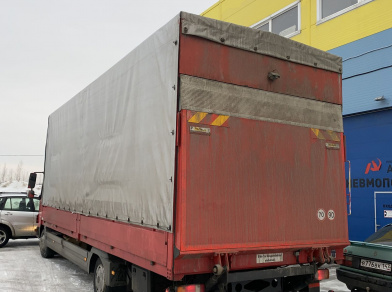 Рис. 3 Наши проекты: Пневмоподвеска Mercedes-Benz Atego