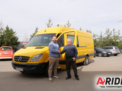 Рис. 1 Наши проекты: Пневматическая подвеска на Спринтер