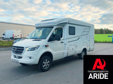 Рис. 1 Наши проекты: Установка пневмоподвески на Mercedes-Benz Sprinter W907