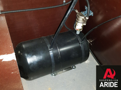 Рис. 1 Наши проекты: Пневмоподвеска на Mercedes Sprinter 3 с гарантией - Этапы установки