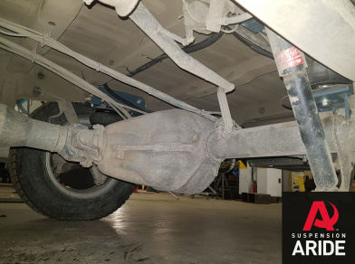 Рис. 5 Наши проекты: Пневмоподвеска на Mercedes Sprinter 3 с гарантией - Этапы установки