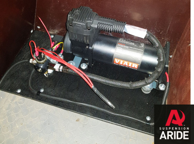 Рис. 2 Наши проекты: Пневмоподвеска на Mercedes Sprinter 3 с гарантией - Этапы установки