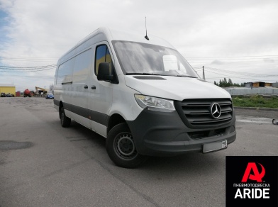 Рис. 2 Наши проекты: Пневмоподвеска на заднюю ось на новый Mercedes Sprinter
