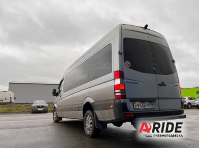 Рис. 2 Наши проекты: Установка пневмоподвески на Mercedes-Benz Sprinter W906