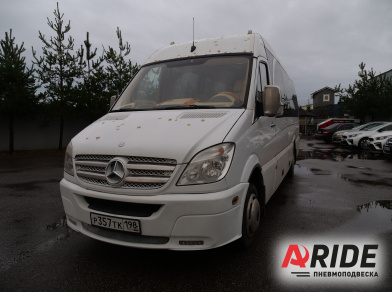 Рис. 1 Наши проекты: Вспомогательная пневмоподвеска на Mercedes-Benz Sprinter