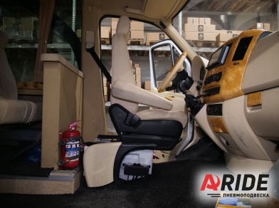 Рис. 4 Наши проекты: Вспомогательная пневмоподвеска на Mercedes-Benz Sprinter