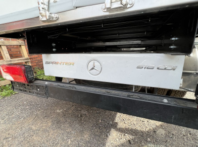 Рис. 3 Наши проекты: Установка пневмоподвески Mercedes Sprinter 516 W907