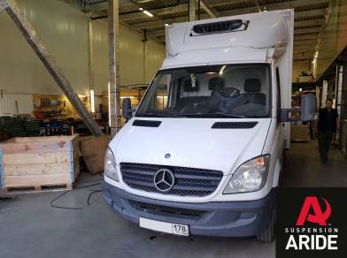 Рис. 9 Наши проекты: Пневмоподвеска на MB Спринтер 5 - Этапы установки