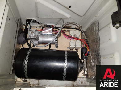 Рис. 8 Наши проекты: Пневмоподвеска на MB Спринтер 5 - Этапы установки