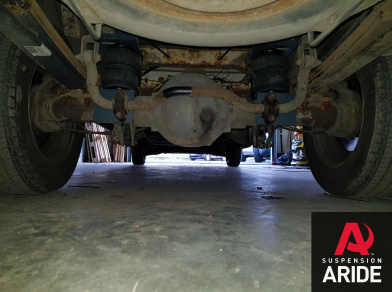 Рис. 2 Наши проекты: Пневмоподвеска на MB Спринтер 5 - Этапы установки