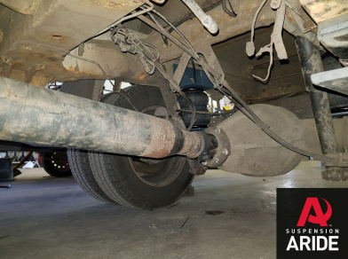 Рис. 4 Наши проекты: Пневмоподвеска на MB Спринтер 5 - Этапы установки