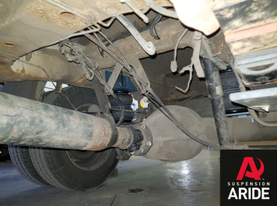 Рис. 3 Наши проекты: Пневмоподвеска на MB Спринтер 5 - Этапы установки