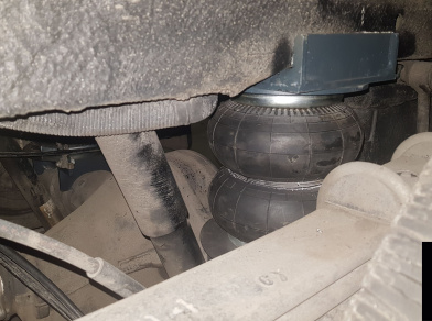 Рис. 6 Наши проекты: Установка задней пневмоподвески на Mercedes-Benz Sprinter в кузове W907