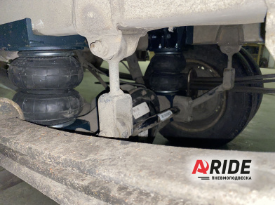 Рис. 6 Наши проекты: Установка пневмодвески на Mercedes-Benz Sprinter 5