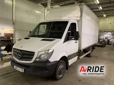 Рис. 1 Наши проекты: Установка пневмодвески на Mercedes-Benz Sprinter 5