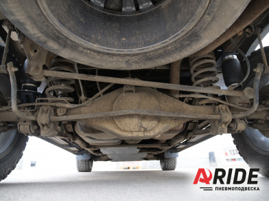 Рис. 3 Наши проекты: Пневмоподвеска на Mercedes-Benz X-класс