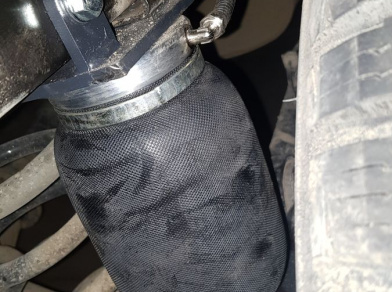 Рис. 3 Наши проекты: Пневмоподвеска на ﻿Mercedes X-class - Этапы установки