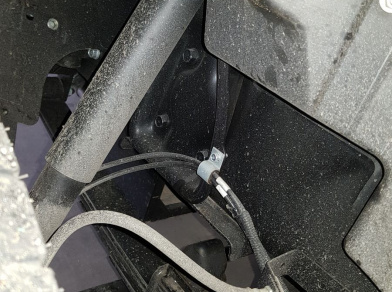 Рис. 5 Наши проекты: Пневмоподвеска на Mitsubishi Canter от производителя - Этапы установки