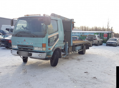 Рис. 1 Наши проекты: Пневмоподвеска на Mitsubishi FUSO Fighter