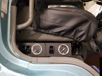 Рис. 8 Наши проекты: Пневмоподвеска на Mitsubishi FUSO Fighter