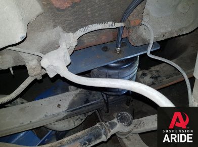 Рис. 3 Наши проекты: Пневмоподвеска на - Этапы установки