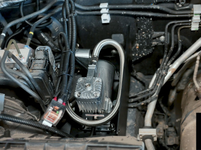 Рис. 6 Наши проекты: Пневмоподвеска на заднюю ось Mitsubishi L200