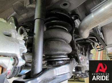 Рис. 9 Наши проекты: Пневмоподвеска на Mitsubishi Pajero в СТО - Этапы установки