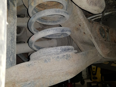 Рис. 7 Наши проекты: Пневмоподвеска на Mitsubishi Pajero в СТО - Этапы установки