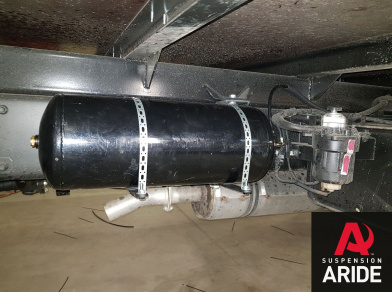 Рис. 12 Наши проекты: Пневмоподвеска на Mitsubishi Canter от компании Арайд - Этапы установки