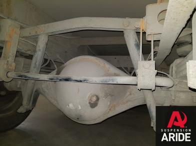 Рис. 7 Наши проекты: Пневмоподвеска на Nissan Cabstar - Этапы установки