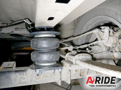 Рис. 3 Наши проекты: Установка пневмоподвески на Opel Movano B