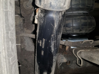 Рис. 3 Наши проекты: Пневмоподвеска на Peugeot Boxer для грузоподъемности - Этапы установки