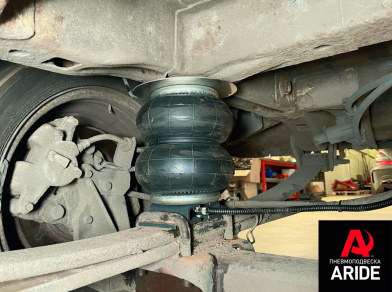 Рис. 3 Наши проекты: Проект установки пневмоподвески на Peugeot Boxer